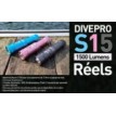 Lampe de Plongée Divepro S15 1500 Lumens | Étanche 150 m