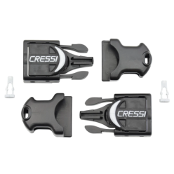 Boucles pour palmes Cressi Reaction et Frog Plus