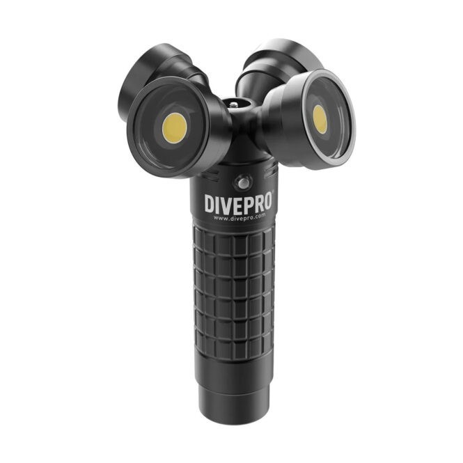 DIVEPRO V360 PRO V2 – Phare Vidéo 360° 36 000 Lumens