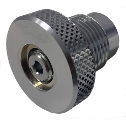 Bouchon chromé G5/8" avec prise d’air DIN 230 bar
