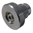 Bouchon chromé G5/8" avec prise d’air DIN 230 bar