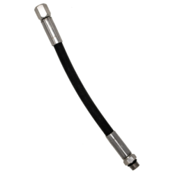 Flexible haute pression 20 cm noir
