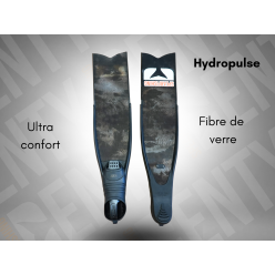 Palmes en Fibre Denty Hydropulse - Gris