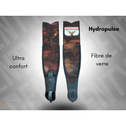 Palmes en Fibre Denty Hydropulse - Marron et Or