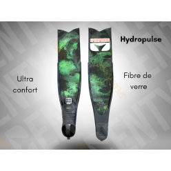 Palmes en Fibre Denty Hydropulse - Vert