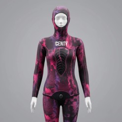Veste Femme Denty Anaconda Rose - 5mm