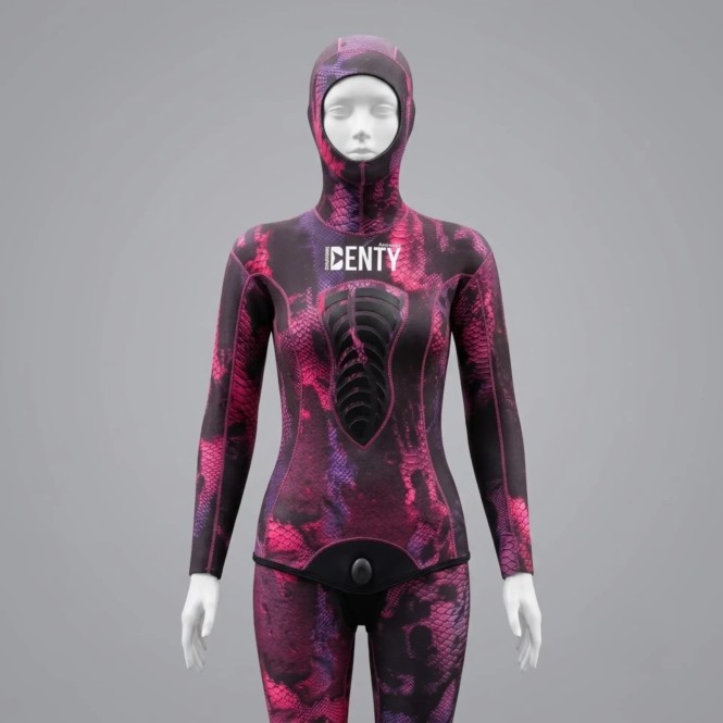 Veste Femme Denty Anaconda Rose - 5mm
