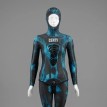 Veste Femme Denty Anaconda Bleue - 5mm