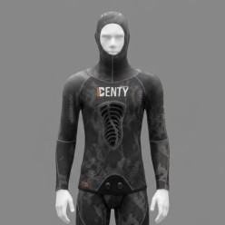 Veste Denty Spearfishing Anaconda Gris 3mm