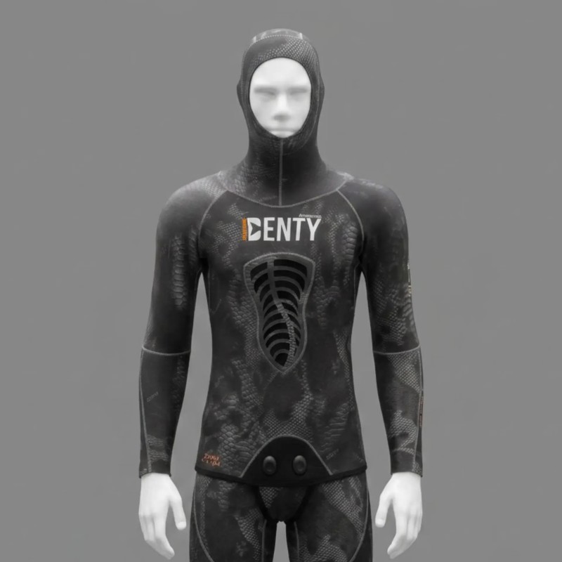 Veste Denty Spearfishing Anaconda Gris 3mm