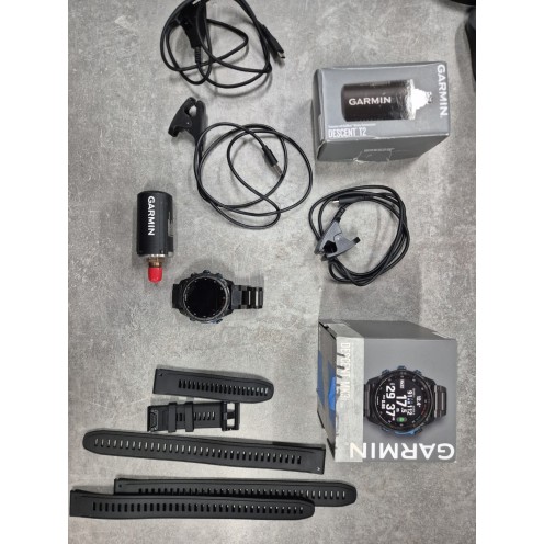 Garmin Descent Mk3i + T2 d’occasion | Ordinateur de plongée