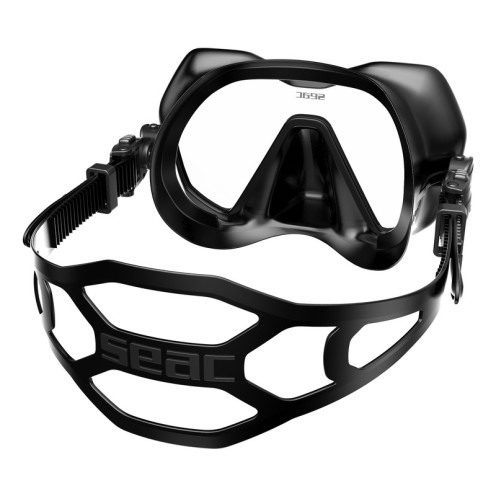 SEAC Purezza – Masque de Plongée Frameless Antibuée