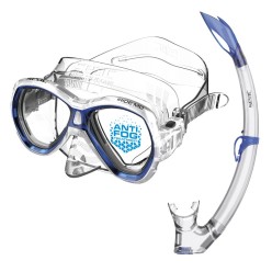 Kit Snorkeling SEAC Iride MD Antifog avec Tuba Tribe