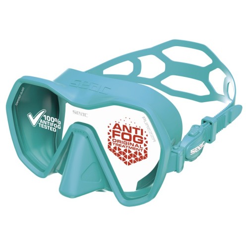 Kit SEAC Purezza Antifog avec Masque et Tuba Turtle