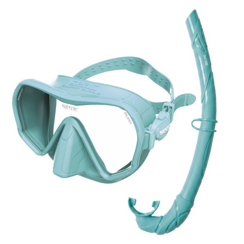 Kit Snorkeling SEAC Pura Antifog Set – Masque et Tuba Pliable