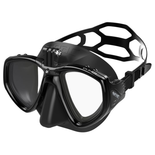 Masque Seac Clear Cam Antibuée avec Support Caméra