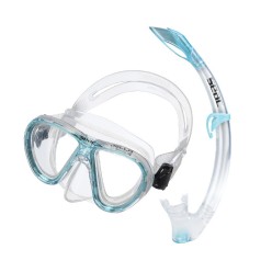 SEAC Pura Antifog Set – Masque anti-buée et tuba pliable
