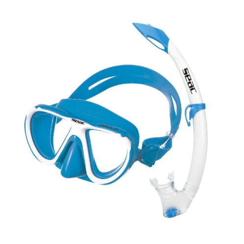 SEAC Pura Antifog Set – Masque anti-buée et tuba pliable