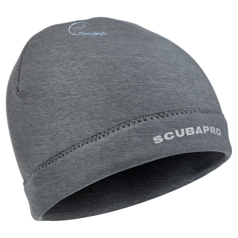 Bonnet Gris Néoprène 2mm Scubapro -planet plongee