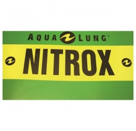 Autocollant AquaLung pour bloc Nitrox