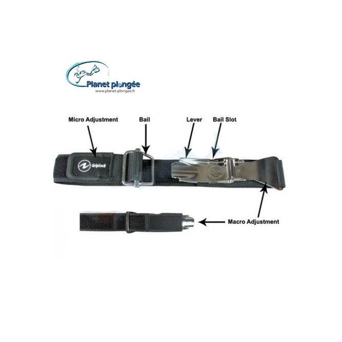 Sangle de bloc Aqualung attache rapide pour gilet wrapture Sangle de bloc Aqualung attache rapide pour gilet wrapture