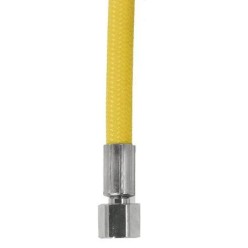 Flexible noir moyenne pression Aqua flex jaune Aqualung - Matériel de Plongée - Planet Plongée