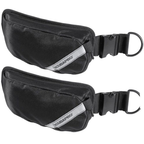 Poche à plomb Scubapro X-force et X-black pour plongée sous marine