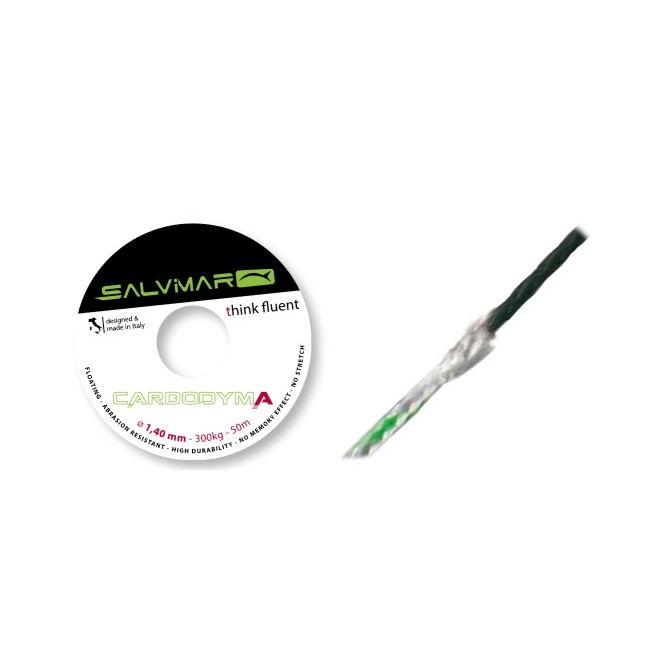 Tresse Salvimar Carbo Dyma Ø 1.4mm Tresse Salvimar Carbo Dyma Ø 1.4mm