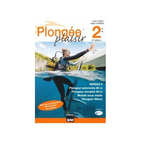 Livre Plongée Plaisir Niveau 2