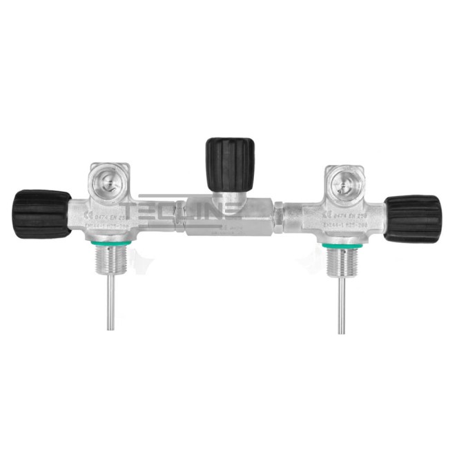 Robinetterie Tecline bi-bouteille 171 mm 232 bar