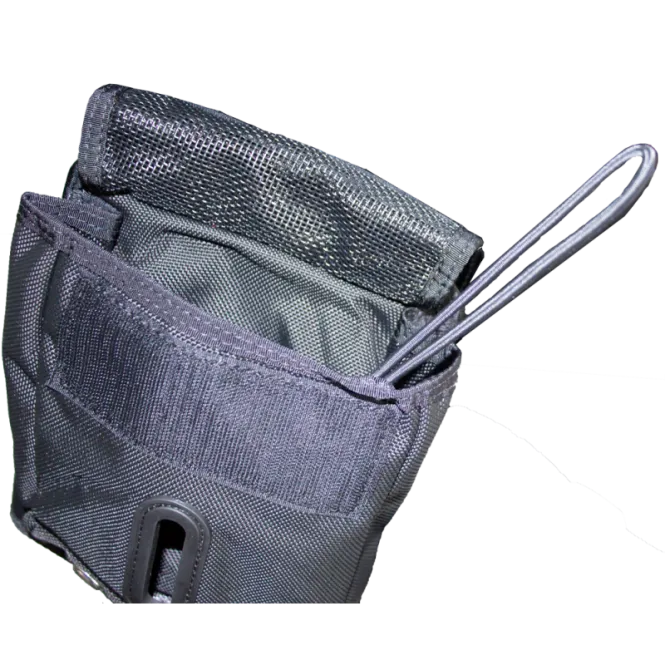 Poche avec fermeture velcro