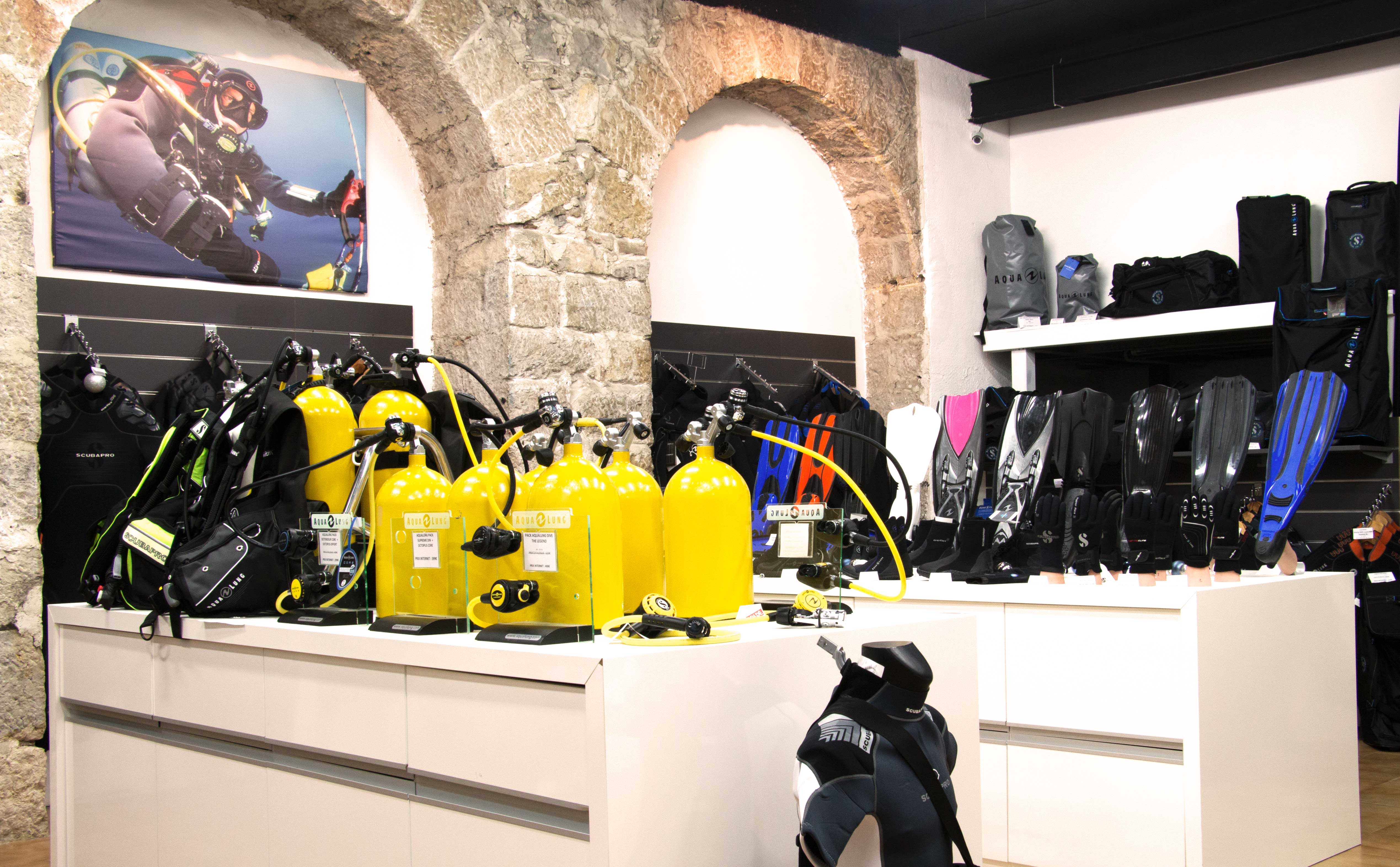 Magasin de plongée et chasse sousmarine à Nice Plongée
